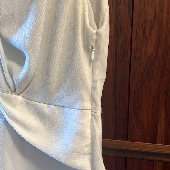 Zara Cowl Neck Ivory Top - Picture 2 of 5